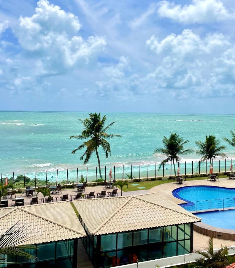 Tabatinga Residence Flat Pe Na Areia II Conde  Exterior foto